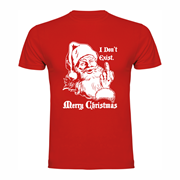 T-shirt Santa don't exist
