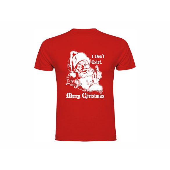T-shirt Santa don't exist