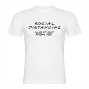 T shirt Social distancing