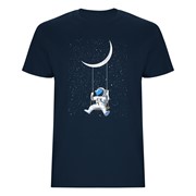 T-shirt Swinging from the Moon