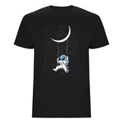 T-shirt Swinging from the Moon