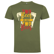 T shirt Two beer