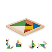 TANGRAM - Tangram kirakó játék fából