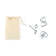 THREENATS - Set od 3 metalne mozgalice