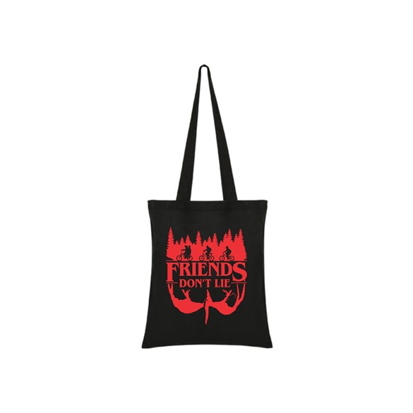 Tote bag Friends don’t Lie
