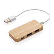 USB Hub od bambusa s Type-C