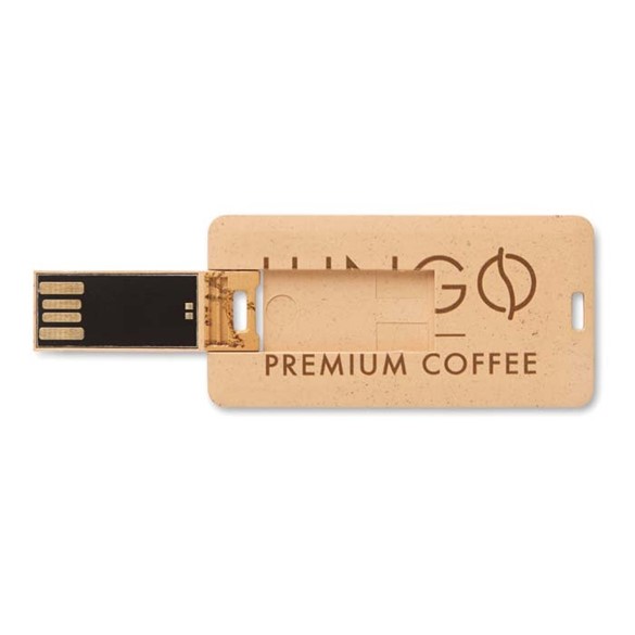 USB Memory Stick s ravnim Straw/PP kućištem