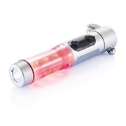 Vészvillogó kalapáccsal, ezüst színű