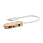VINA C - USB hub s 3 ulaza i dvostrukim ulazom