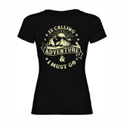Woman T shirt Adventure is Calling