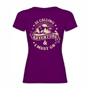 Woman T shirt Adventure is Calling