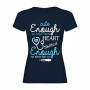 Woman T shirt Cute and skilled