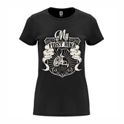 Woman T shirt First bike