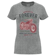 Woman T shirt Forever two wheel