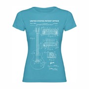 Woman T shirt Gibson les paul