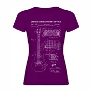 Woman T shirt Gibson les paul
