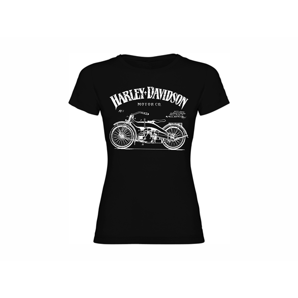 Woman T shirt Harley Vintage
