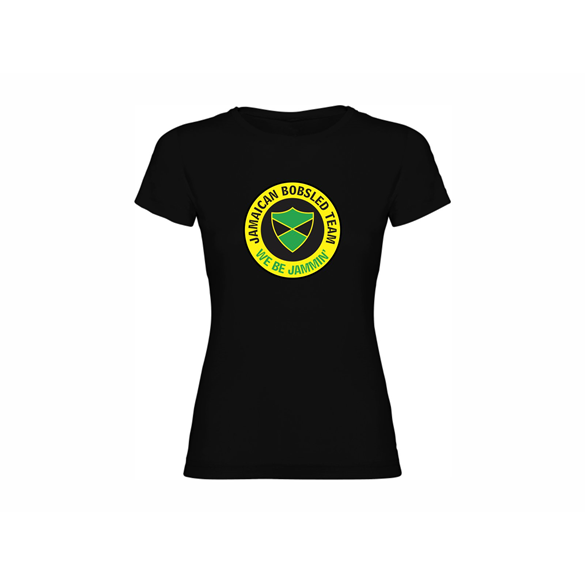 Woman T shirt Jamaican bobsled team