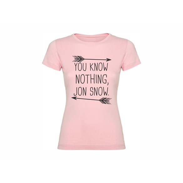 Woman T shirt Jon Snow