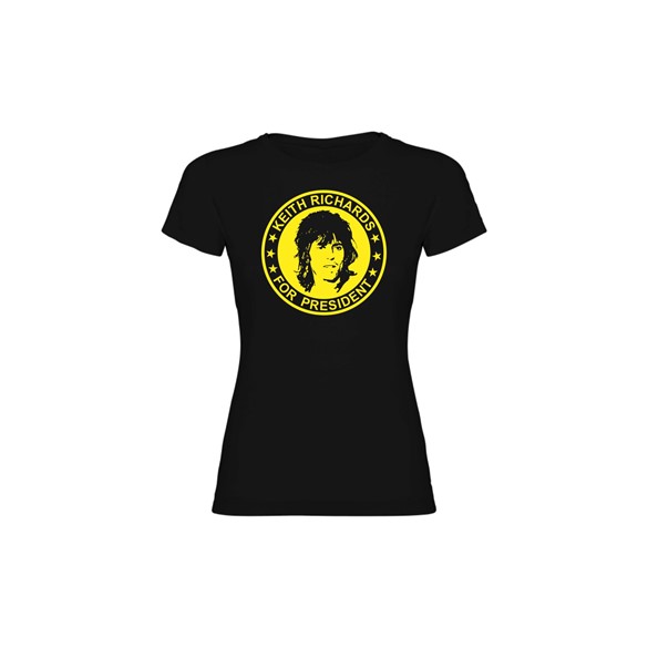 Woman T Shirt Keith Richards