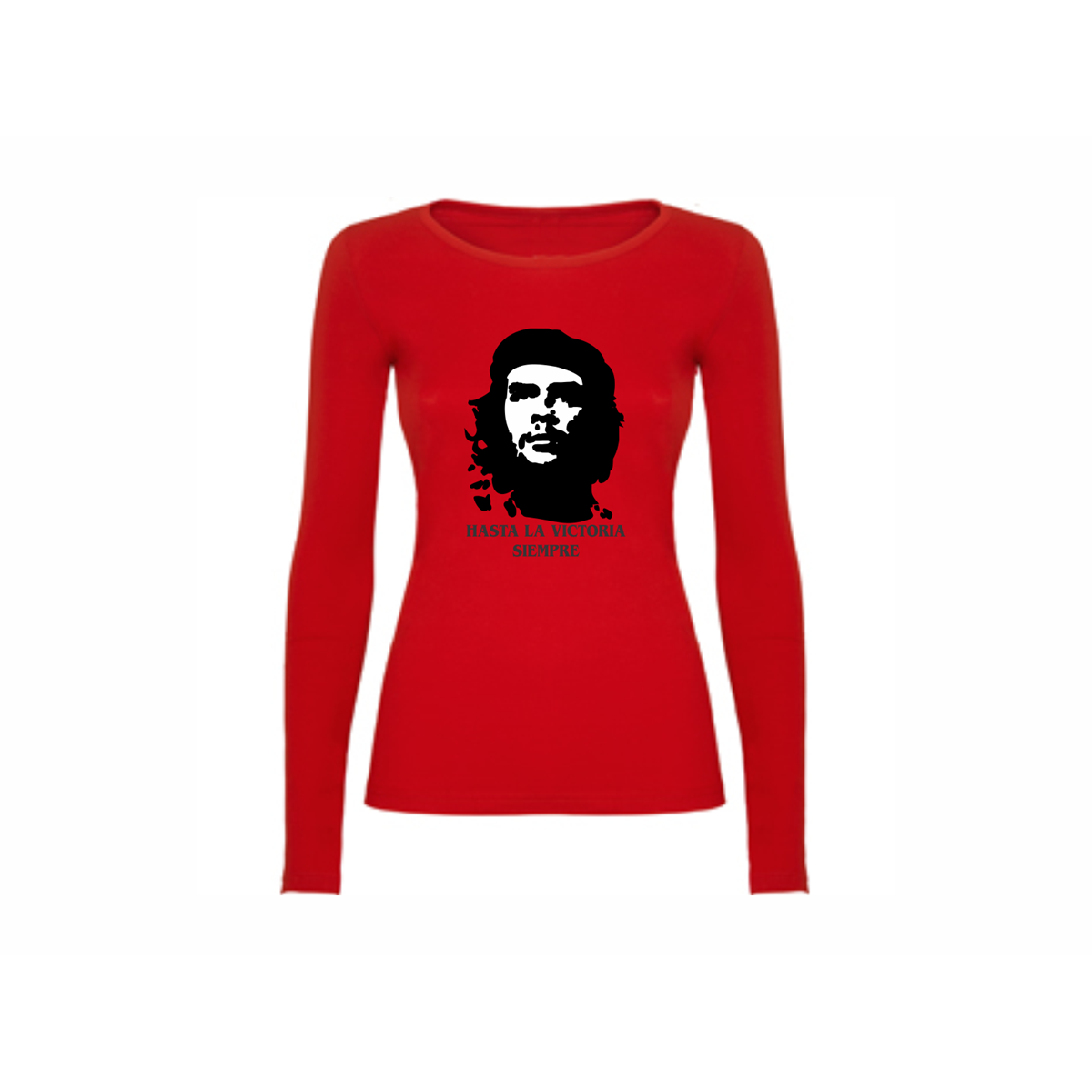 El Che Puerto Plata Che Guevara Red T-Shirt  Mustang tee shirt, Red tshirt,  Pink long sleeve tops
