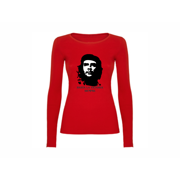 Woman T shirt LS Che Guevara