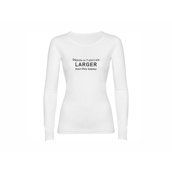 Woman T shirt LS Larger