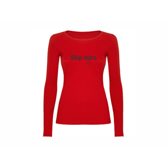 Woman T-shirt LS Skip Intro