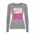 Woman T-shirt LS Team bride