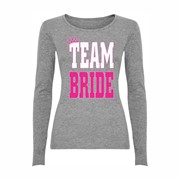 Woman T-shirt LS Team bride