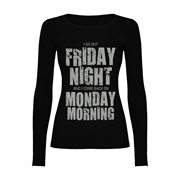 Woman T-shirt LS Weekend