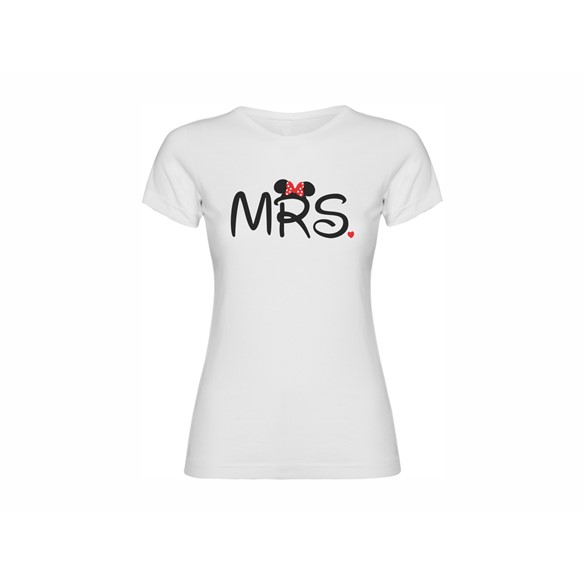 Woman T shirt Mrs.