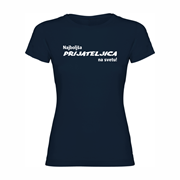 Woman T shirt "Najboljša prijateljica"