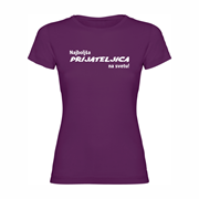 Woman T shirt "Najboljša prijateljica"