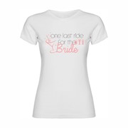 Woman T shirt One last ride