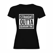 Woman T shirt Quarantine