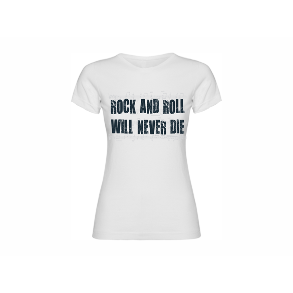 Woman T shirt Rock and Roll