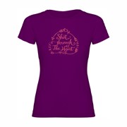 Woman T shirt Shot through the heart