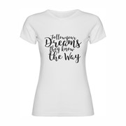 Woman T shirt The way