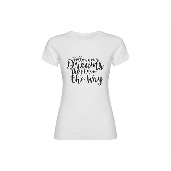 Woman T shirt The way