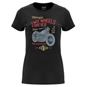 Woman T shirt Two wheels