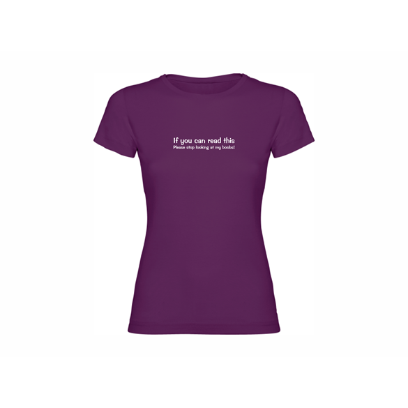 Woman Tshirt If you can...