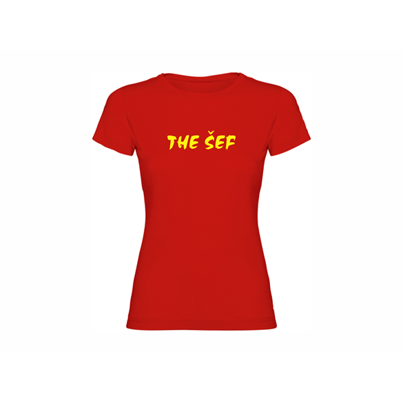 Women Shirt The Šef