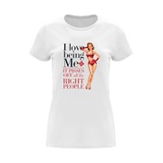 Women’s T-shirt I Love Being Me