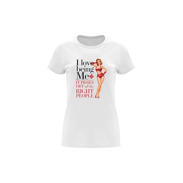 Women’s T-shirt I Love Being Me