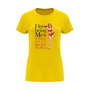 Women’s T-shirt I Love Being Me