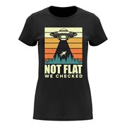 Women’s T-shirt Not Flat We Checked