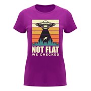 Women’s T-shirt Not Flat We Checked