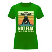 Women’s T-shirt Not Flat We Checked