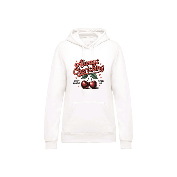 Women's hoodie Always Cherishing